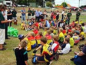 Juniors gathered for presentation of prizes