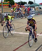 Racing at the Leongatha Cycling Carnival (see News page)