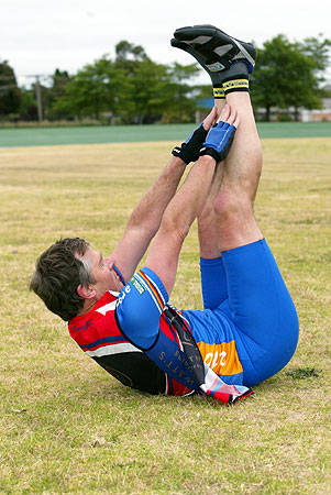 David stretching this upper-abs