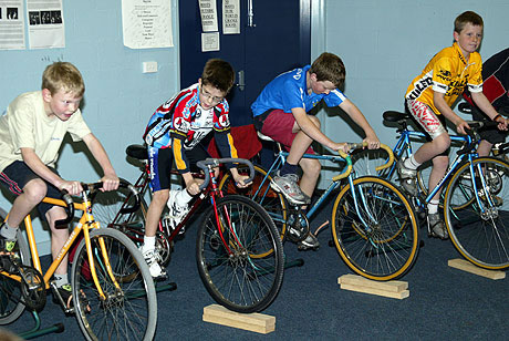 KWPT Junior Development Program - indoor wind training session.